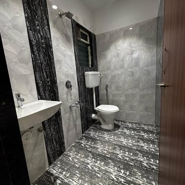 Bathroom in 1 BHK Apartment at Dynamic Crest, Shilphata – for Sale