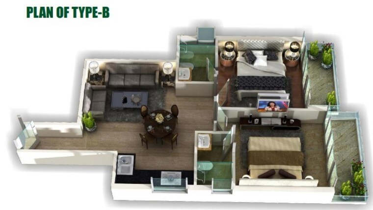 Gym, pyramid-urban-homes-2 2 Bedroom 616 Sq.Ft. Apartment In Sector 86 Gurgaon 9209974