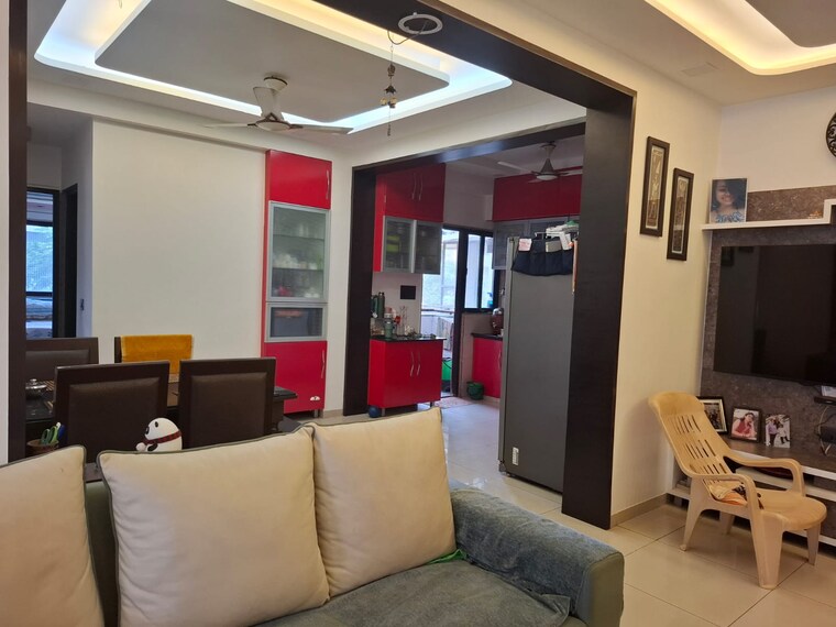 Living Room, science city 3 Bedroom 247 Sq.Yd. Apartment In Science City Ahmedabad 9210029