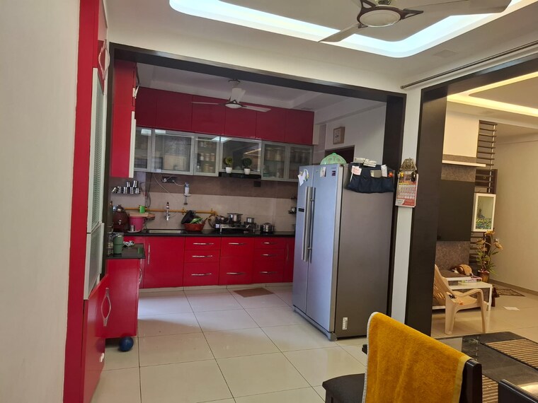 Kitchen, science city 3 Bedroom 247 Sq.Yd. Apartment In Science City Ahmedabad 9210029