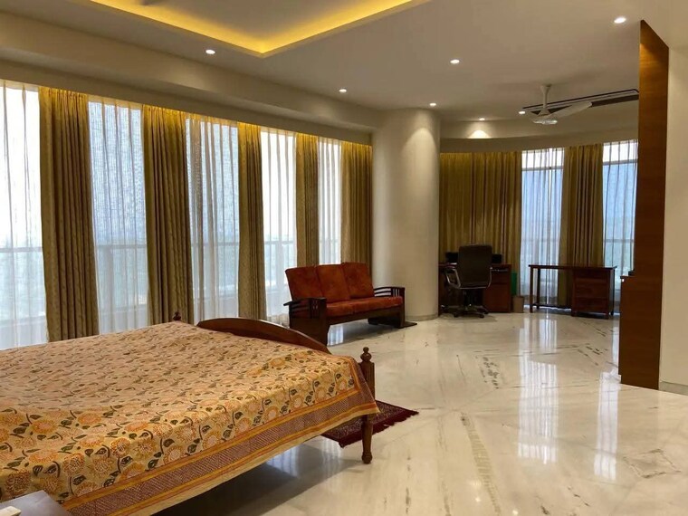 Bedroom, paras-quartier 4 Bedroom 6000 Sq.Ft. Apartment In Gwal Pahari Gurgaon 9210019