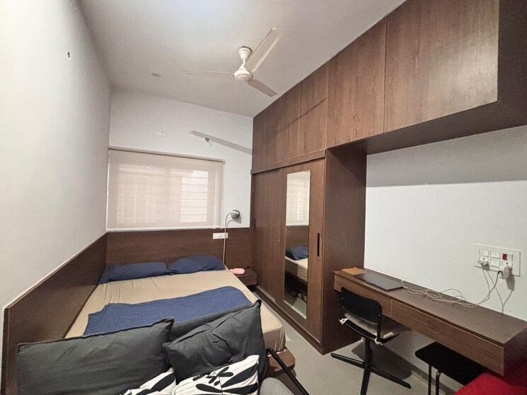 Bedroom, domlur 1 RK 600 Sq.Ft. Apartment In Domlur Bangalore 9210009