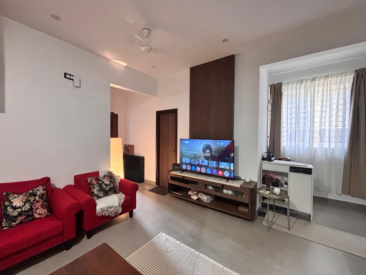 1 Rk+ Pooja Room,Extra Room Apartment For Rent in Domlur