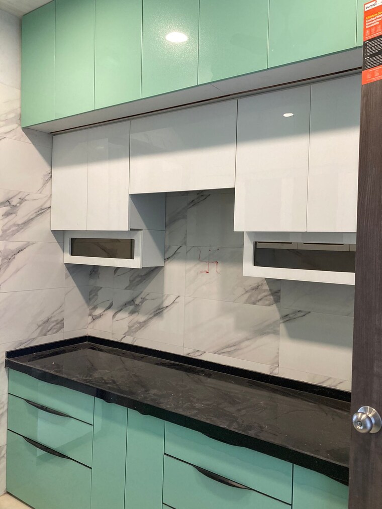 Kitchen, risland-the-icon 2 Bedroom 775 Sq.Ft. Apartment In Dhokali Thane 9210214