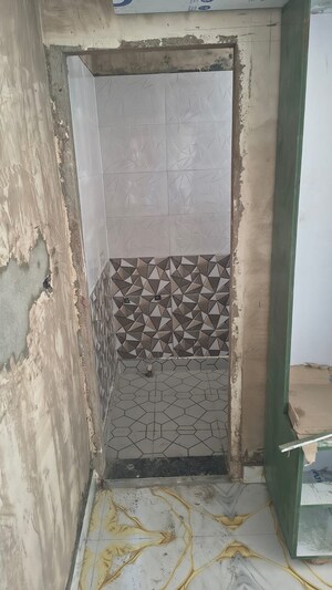 Bathroom in 4 BHK Builder Floor at Dlf Ankur Vihar – for Sale