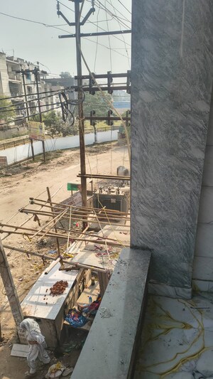 Balcony in 4 BHK Builder Floor at Dlf Ankur Vihar – for Sale