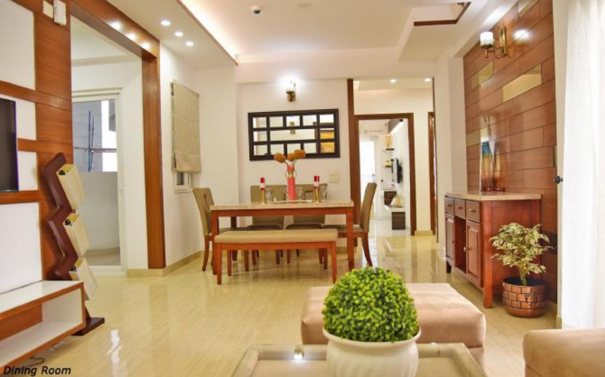 3 BHK + Servant Room 1875 Sq.Ft. Apartment in Uppal Plumeria Garden Estate