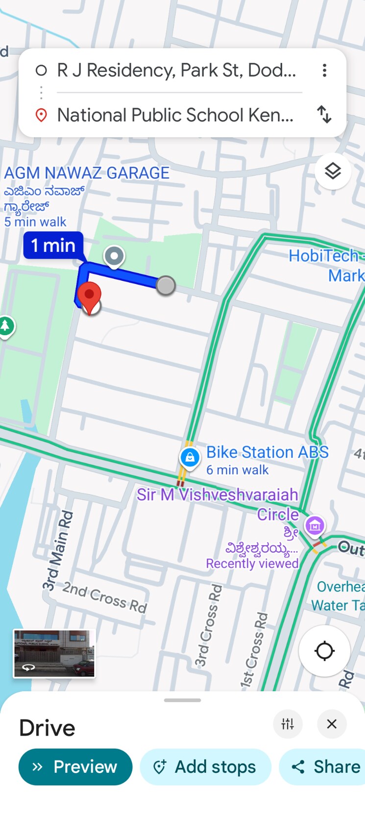 Map Location, kengeri satellite town  4000 Sq.Ft. Plot In Kengeri Satellite Town Bangalore 9210145