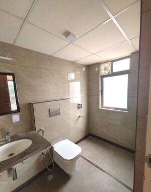 Bathroom in 3.5 BHK Apartment at Mahima Shubh Nilay, Ajmer Road – for Rent