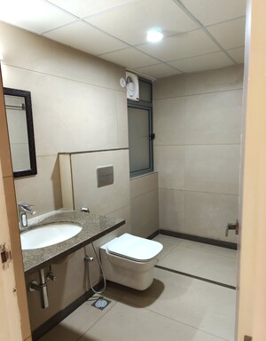 Bathroom in 3.5 BHK Apartment at Mahima Shubh Nilay, Ajmer Road – for Rent