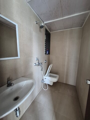 Attached Bathroom in 1 BHK Apartment at Runwal My City, Dombivli East – for Rent