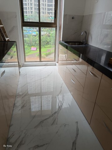 Kitchen in 2 BHK Apartment at Raymond Premium I, Pokhran Road No One – for Rent