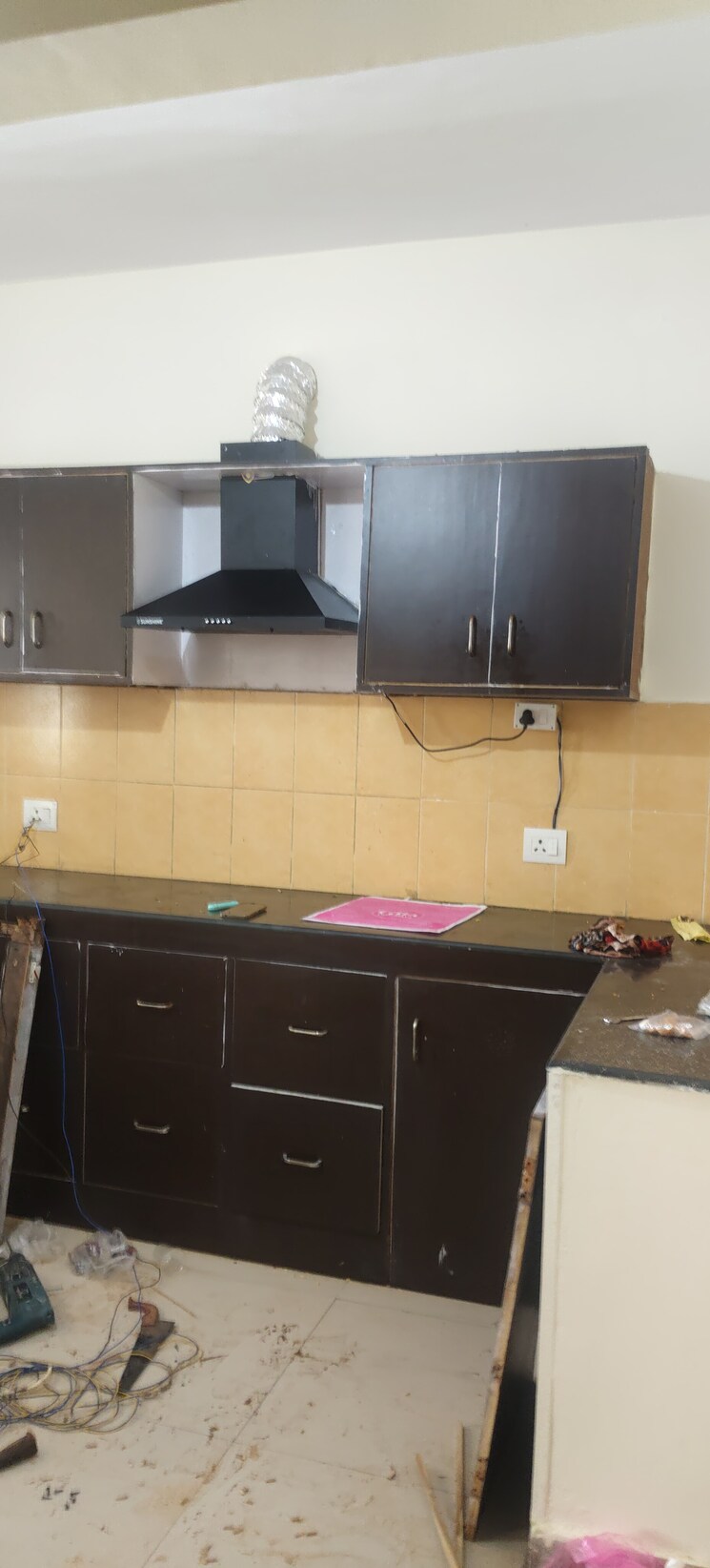 Kitchen, ganga-apartments-gomti-nagar 2 Bedroom 1300 Sq.Ft. Apartment In Gomti Nagar Lucknow 9210332