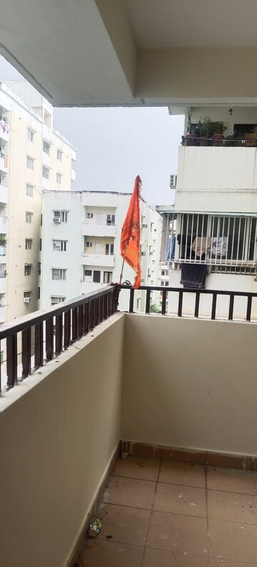Balcony in 2 BHK Apartment at Ganga Apartments Gomti Nagar, Gomti Nagar – for Rent