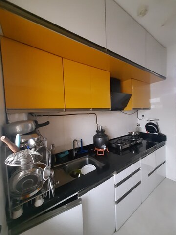Kitchen in 2 BHK Apartment at Sheth Vasant Oasis, Andheri East – for Rent