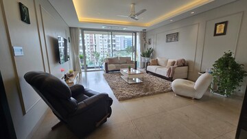 Living Room in 4 BHK Apartment at Panchshil Towers, Kharadi – for Sale