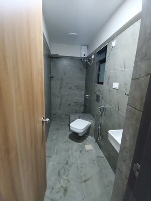 Bathroom in 1 BHK Apartment at SMGK Urbana Heights, Jogeshwari West – for Rent