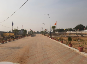 Plot Area in  Plot at Riyasat Prime, Ekta Nagar – for Sale