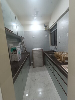 Kitchen in 1.5 BHK Apartment at Satellite Glory, Andheri East – for Rent