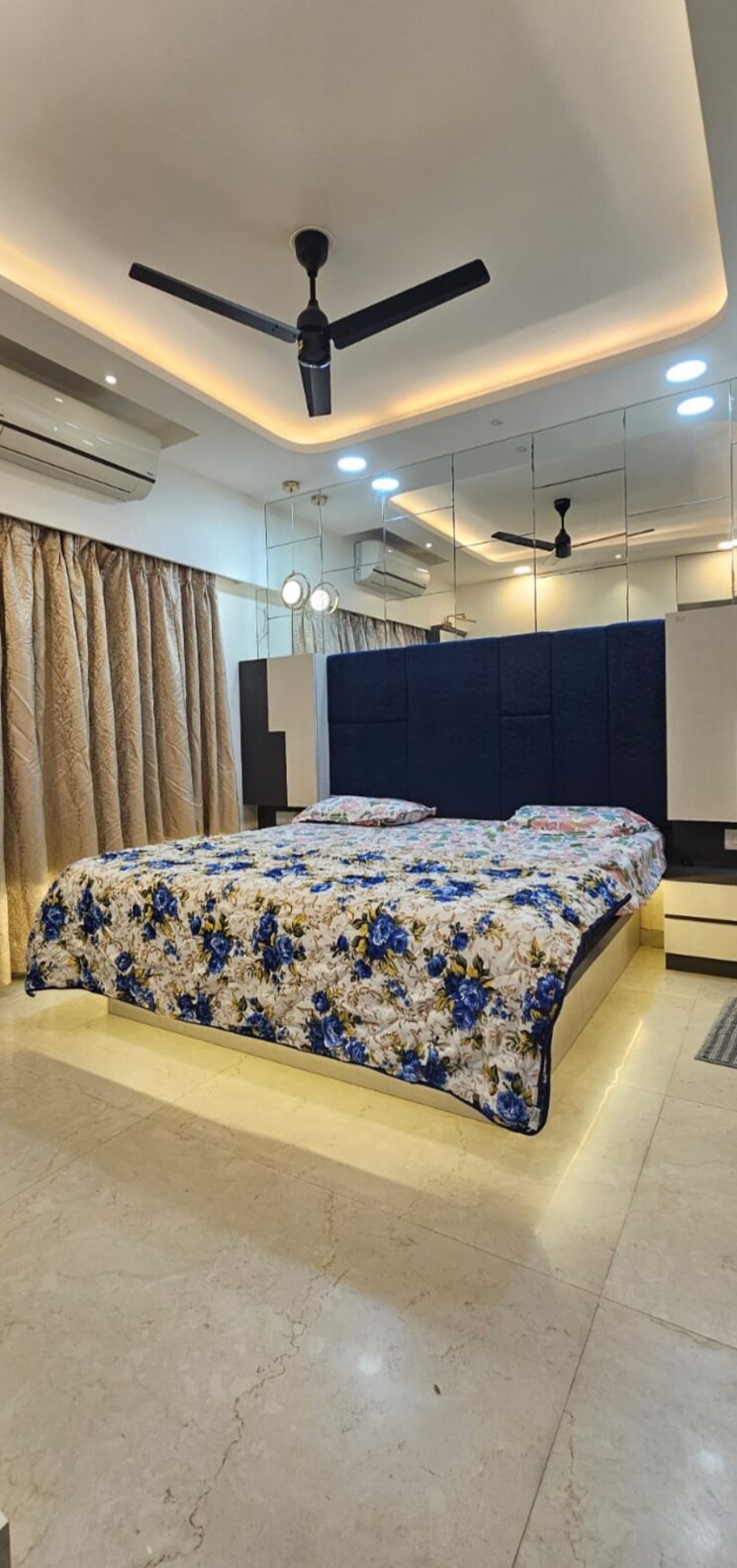 Bedroom, regency-towers 3 Bedroom 1100 Sq.Ft. Apartment In Kavesar Thane 9210693