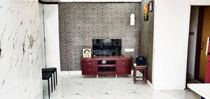 Living Room in 3 BHK Apartment at Lakshmi Narayan Niwas, Dadar West – for Sale