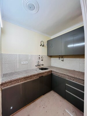 Kitchen in 2 BHK Builder Floor at Saket – for Rent