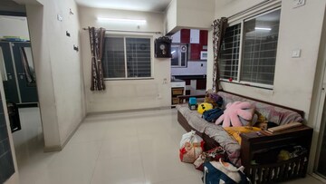 Living Room in 2 BHK Apartment at Wadgaon Sheri – for Rent