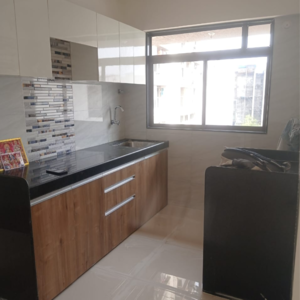 Kitchen in 1 BHK Apartment at Bhoomi Samarth, Goregaon East – for Rent