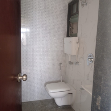 Bathroom in 1 BHK Apartment at Bhoomi Samarth, Goregaon East – for Rent
