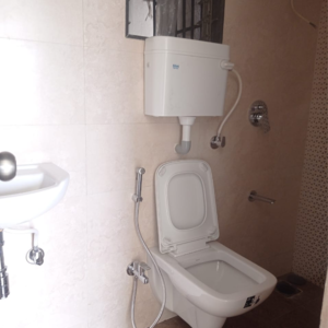 Bathroom in 1 BHK Apartment at Bhoomi Samarth, Goregaon East – for Rent
