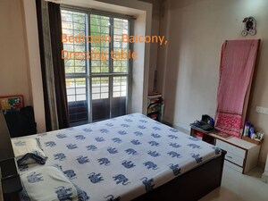 Bedroom in 1 BHK Apartment at Kaushalya Heights, Kharadi – for Rent