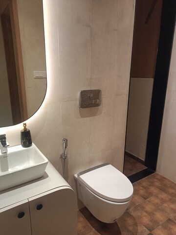 Bathroom in 2 BHK Apartment at The Baya Sunrise, Dadar East – for Sale