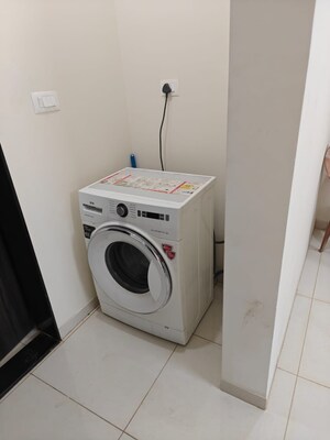 Bathroom in 1 BHK Apartment at Paranjape Blue Ridge, Hinjewadi – for Rent