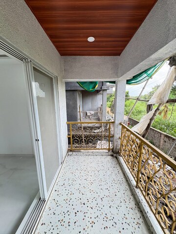 Balcony in 3 BHK Apartment at Shrehit Emerald Woods, Kurgaon – for Sale