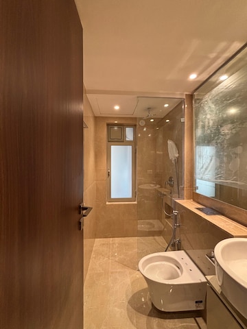Bathroom in 3 BHK Apartment at Hiranandani Highland, Powai – for Rent