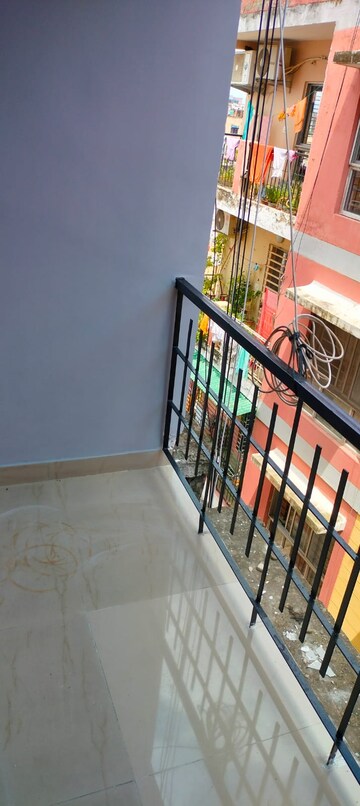 Balcony in 3 BHK Apartment at Tirath Project, Rajarhat – for Sale
