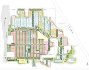 Staircase in 3 BHK Apartment at Signature Global Daxin Vistas, Bhondsi – for Sale