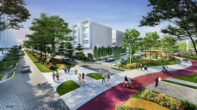 Exterior View, signature-global-daxin-vistas 3 Bedroom 1550 Sq.Ft. Apartment In Bhondsi Gurgaon 9210974