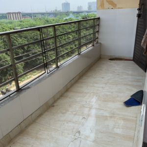 Balcony in 2 BHK Builder Floor at Vasundhara Sector 1 – for Sale