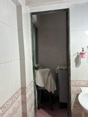 Bathroom in 1 BHK Apartment at Ajmera Odyessey Apartment, Bhakti Park – for Rent