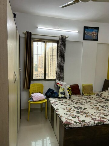 Bedroom in 1 BHK Apartment at Ajmera Odyessey Apartment, Bhakti Park – for Rent
