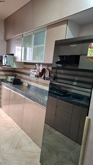 Kitchen in 2 BHK Apartment at Arihant Aradhana, Kharghar – for Rent