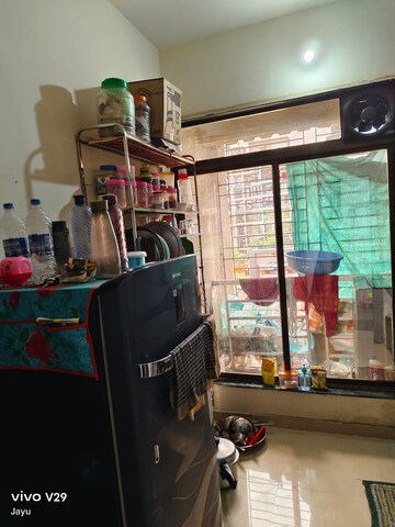 Kitchen in 1 BHK Apartment at Shiv Ashirwad, Karanjade – for Sale