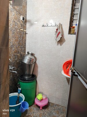 Bathroom in 1 BHK Apartment at Shiv Ashirwad, Karanjade – for Sale