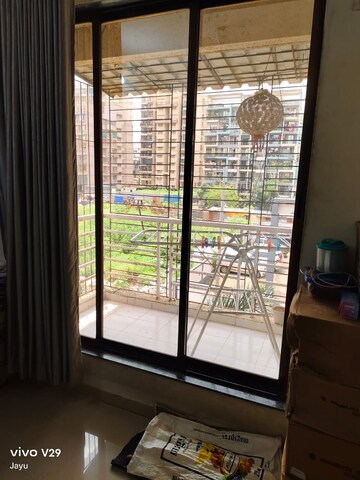 Living Room in 1 BHK Apartment at Shiv Ashirwad, Karanjade – for Sale