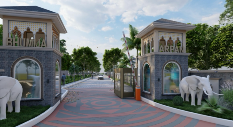 Exterior View, bhumija-arpan  111 Sq.Yd. Plot In Bhambori Jaipur 9211490