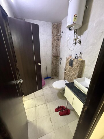 Bathroom in 2 BHK Apartment at SVP Gulmohur Residency, Indrapuram – for Rent
