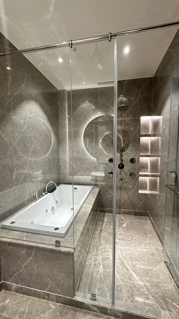 Bathroom in 4 BHK Builder Floor at New Rajinder Nagar – for Sale