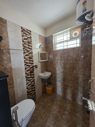 Bathroom in 1 RK Apartment at New Thippasandra – for Rent