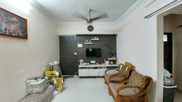 Living Room in 2 BHK Apartment at Runwal Eirene, Balkum Pada – for Sale